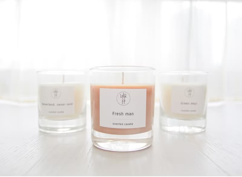 香水蠟燭【 新鮮人  Fresh man 】Scent candle 無蓋