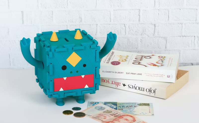 【通通吃光光】Monster Box 怪獸存錢置物盒 - 綠巨人