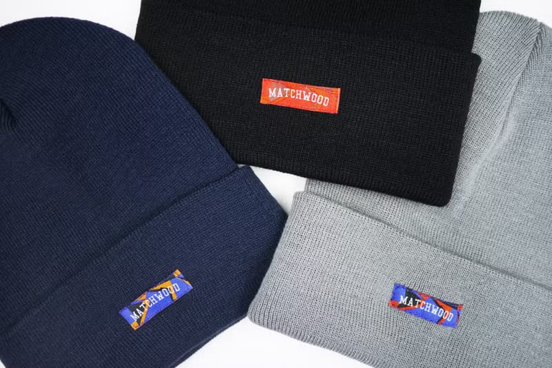 火柴木設計 Matchwood Simple Logo Beanie 毛帽 可反摺