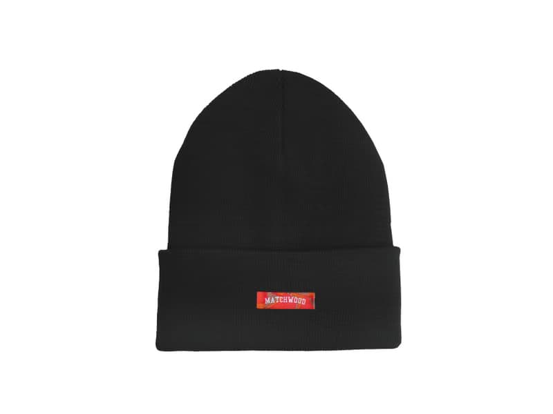 火柴木設計 Matchwood Simple Logo Beanie 毛帽 可反摺
