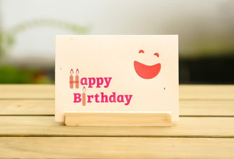 生日快樂 Happy Birthday! 種子卡片