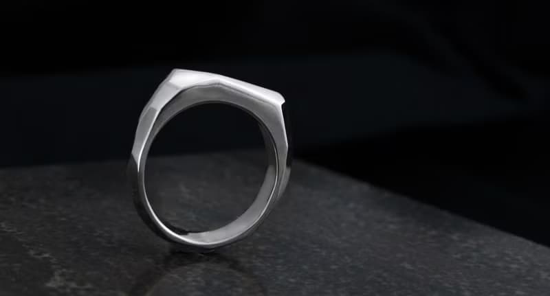 訂製戒指-造型戒 X-Ring(L) 925 純銀戒指-64DESIGN