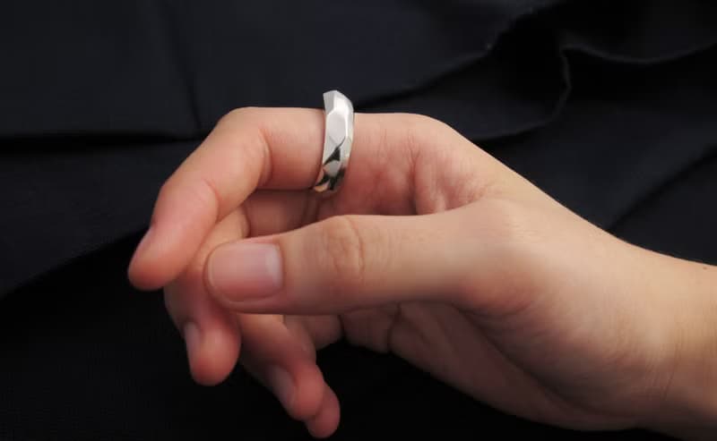 訂製戒指-造型戒 X-Ring(L) 925 純銀戒指-64DESIGN