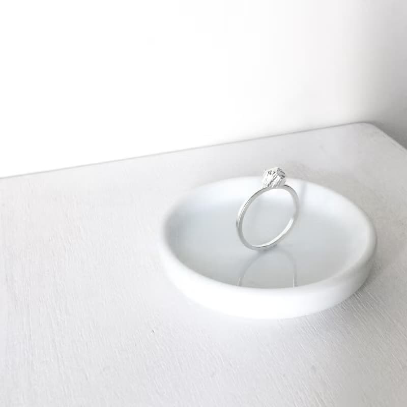 小石子戒指 Mini Stone Ring 風景系列 925純銀