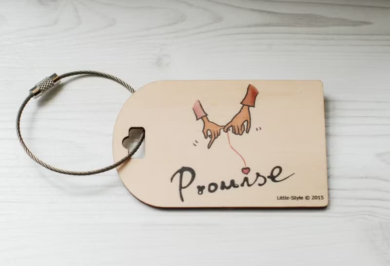 [行李吊牌]Promise