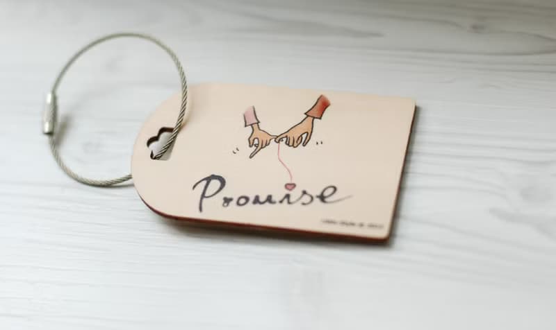 [行李吊牌]Promise