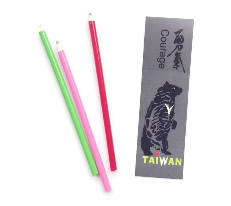 臺灣象形珠光防水行李箱貼紙
