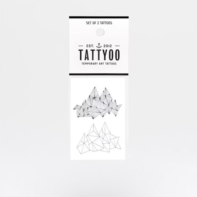 MOUNTAINS 刺青紋身貼紙 | TATTYOO