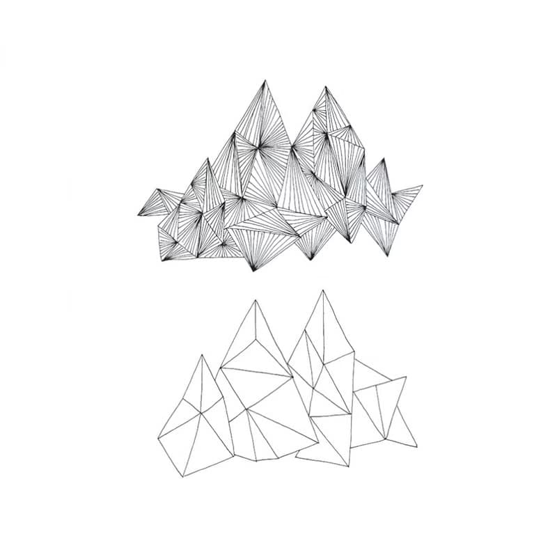 MOUNTAINS 刺青紋身貼紙 | TATTYOO