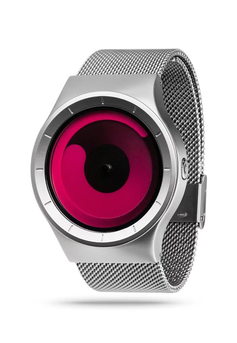 宇宙重力系列腕錶 MERCURY(銀/粉紅 , Chrome / Magenta)