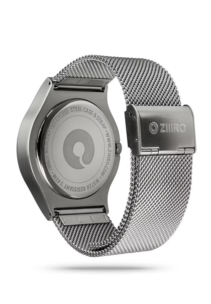 宇宙重力系列腕錶 MERCURY(銀/粉紅 , Chrome / Magenta)