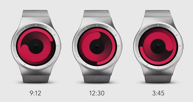 宇宙重力系列腕錶 MERCURY(銀/粉紅 , Chrome / Magenta)