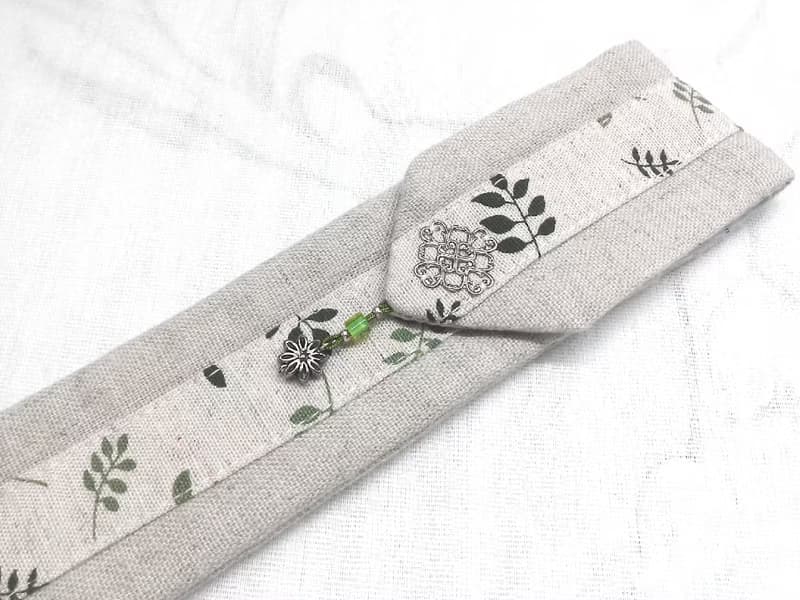 餐具組隨身收納袋 筷套F02-018~獨特設計手工縫製