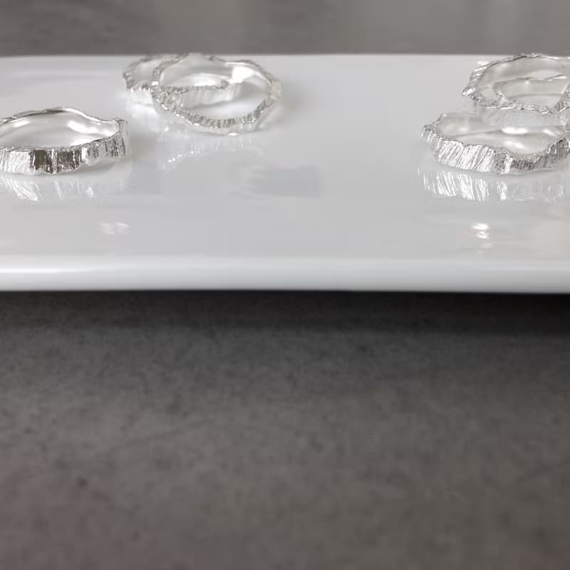 巖穴戒指 Cave Ring 925純銀