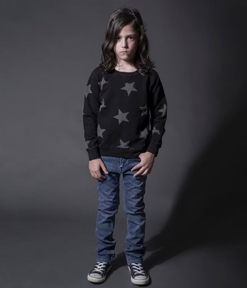 2015秋冬潮牌NUNUNU 素面牛仔褲/slouchy jeans