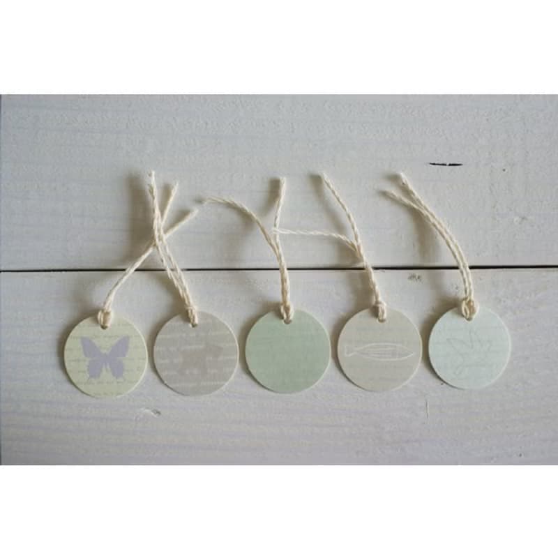 手繪風禮物吊卡-圓型-B