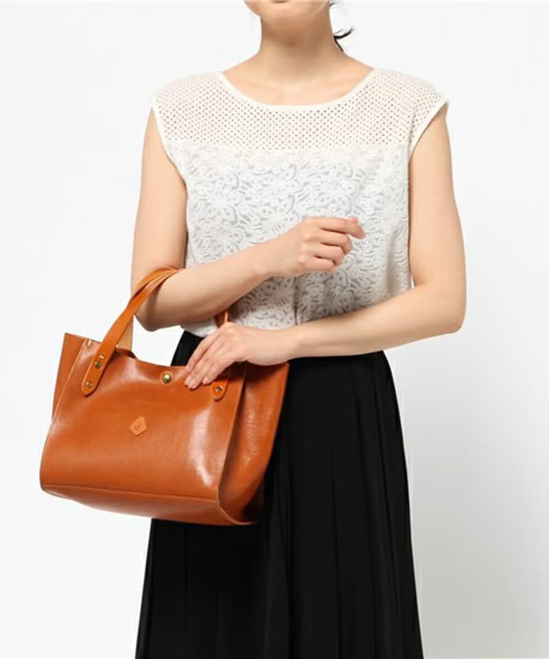 日本品牌真皮手工手提包  Made in Japan by CLEDRAN