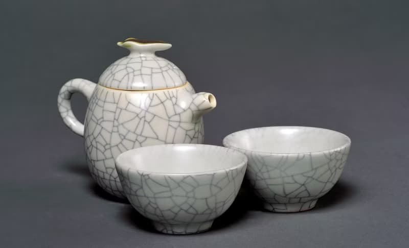 【台客藍】茶葉蛋壺茶具組 1壺+2杯