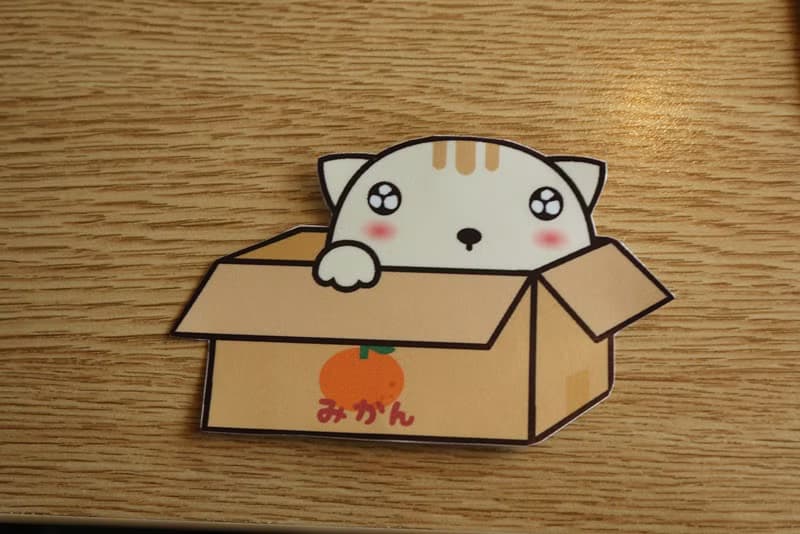 Bucute貼紙不只是貼紙/行李箱防水PVC貼紙/開關貼紙/1組6張(小)