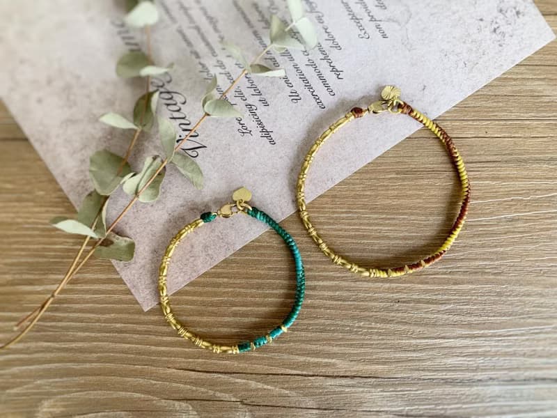 | CARSON | 訂製 x 黃銅 x 蠟線 x 手環 x 手鍊 x 好做作