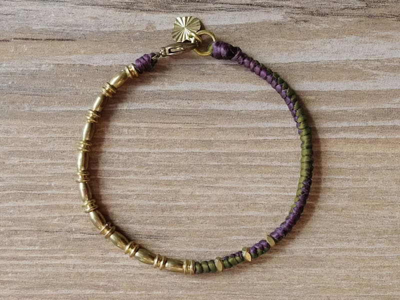 | CARSON | 訂製 x 黃銅 x 蠟線 x 手環 x 手鍊 x 好做作