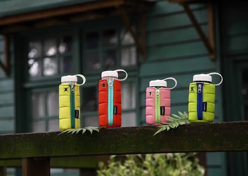日糸 禮物 防撞保護 隨身瓶 羽絨外套 350 500ml 7色 含水瓶