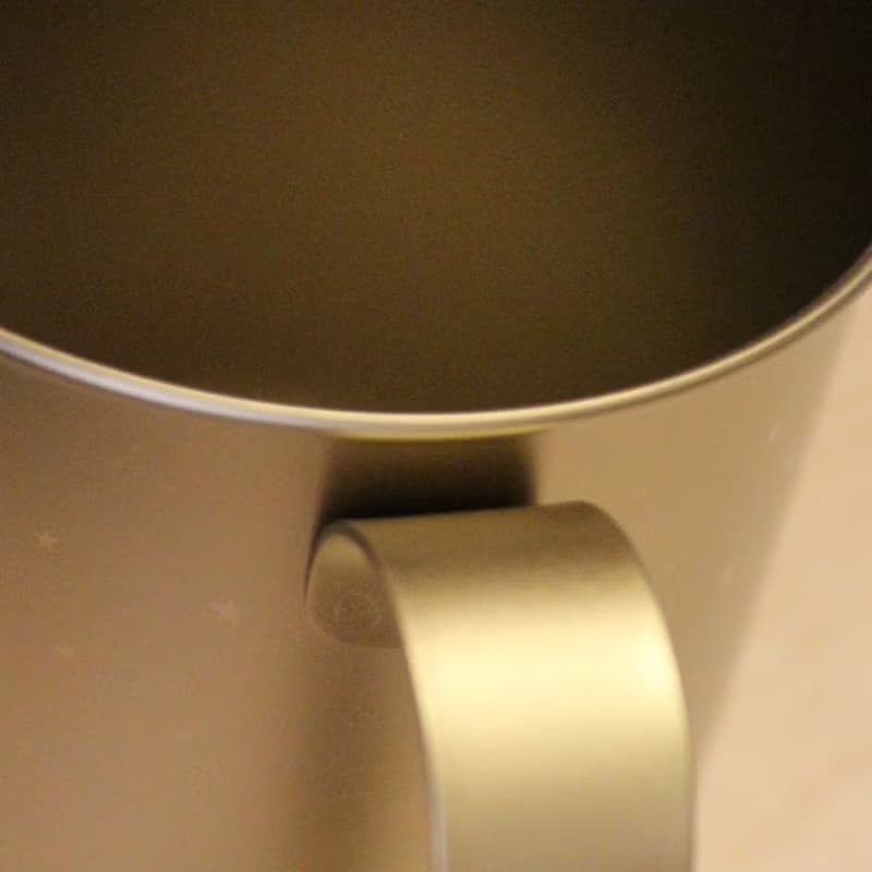 【日本製 Horie】鈦愛地球系列餐具-日本製純鈦設計馬克杯-黃金星