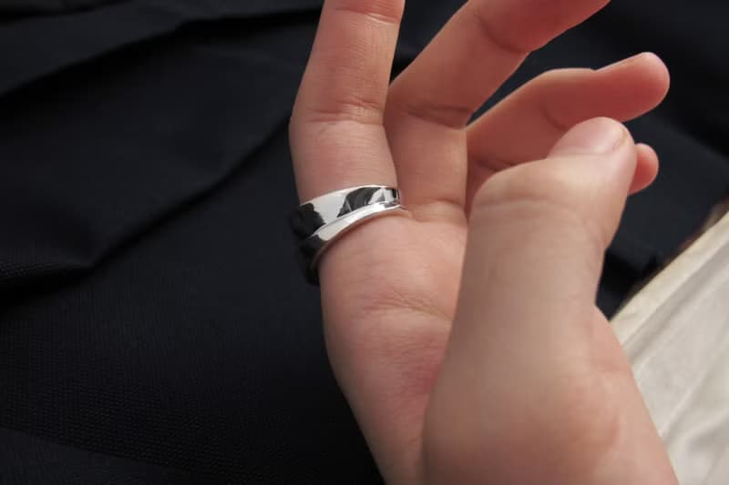 手工造型戒 V-Ring 925純銀戒指 男生戒指