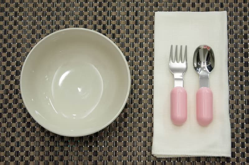 Martin House  小寶寶不鏽鋼叉匙組 紅粉雙色