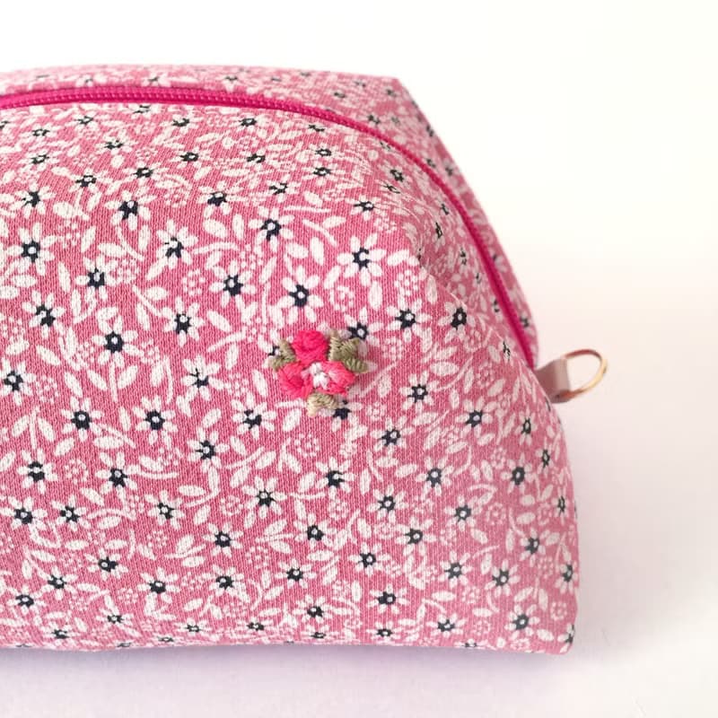 和文様お手玉ポーチ・大【絹】