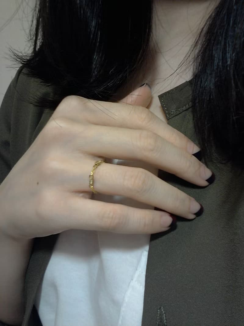 古羅馬 ‧ 黃銅 間隔 鍊戒