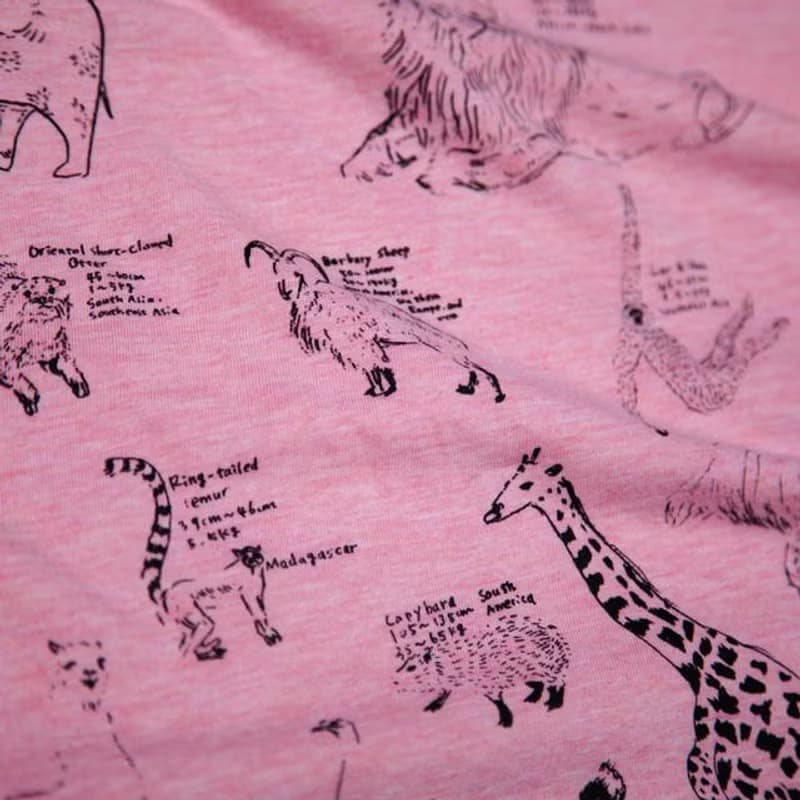 動物百科イラストTシャツ　ユニセックスXS〜XLサイズ　Tcollector