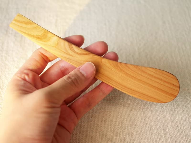 芬蘭 VJ Wooden 手工 木製 花楸抹刀