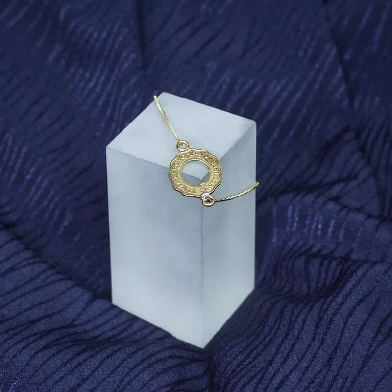 香港兩毫硬幣 中空手鏈