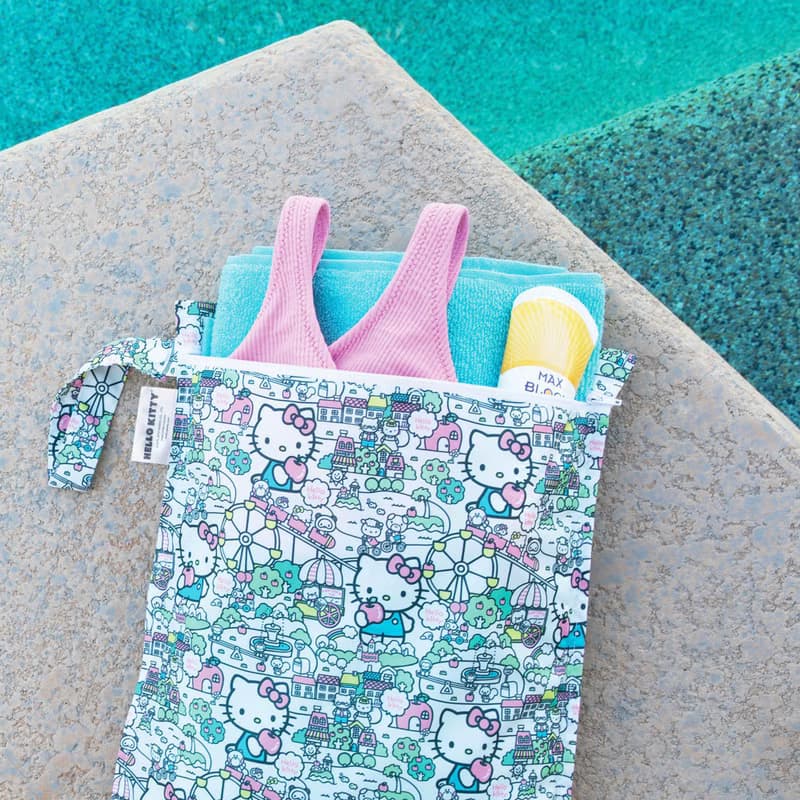 Bumkins 防水收納袋 WB-SHK16 Hello Kitty