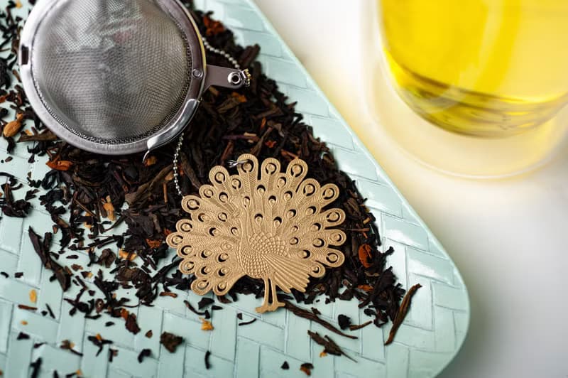 01LIV不銹鋼濾茶器CHICHI濾茶球 孔雀吊饰 原創設計 泡茶器茶濾