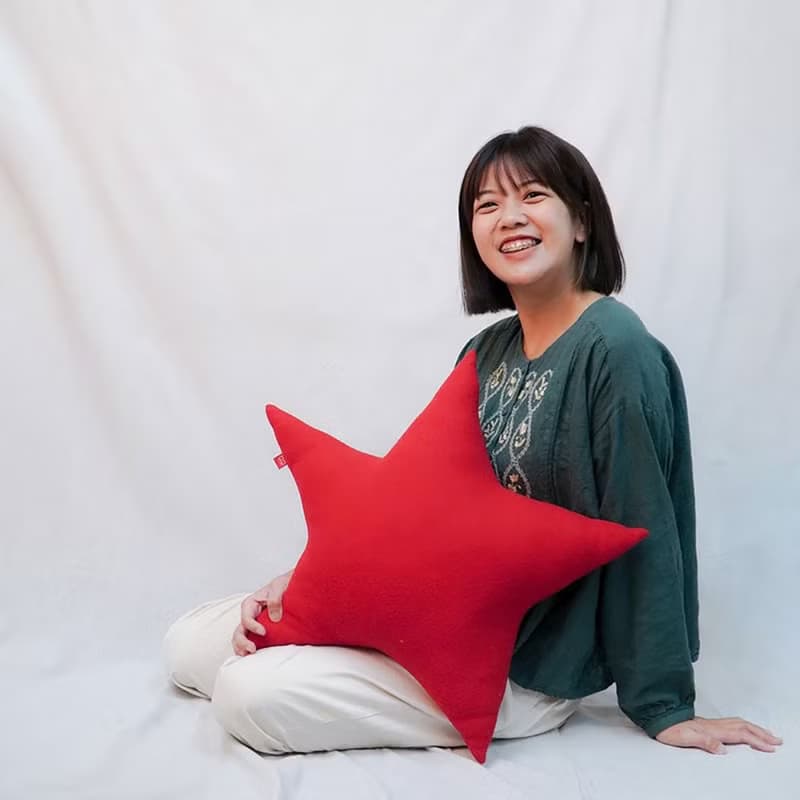 聖誕節 交換禮物 | 星星抱枕