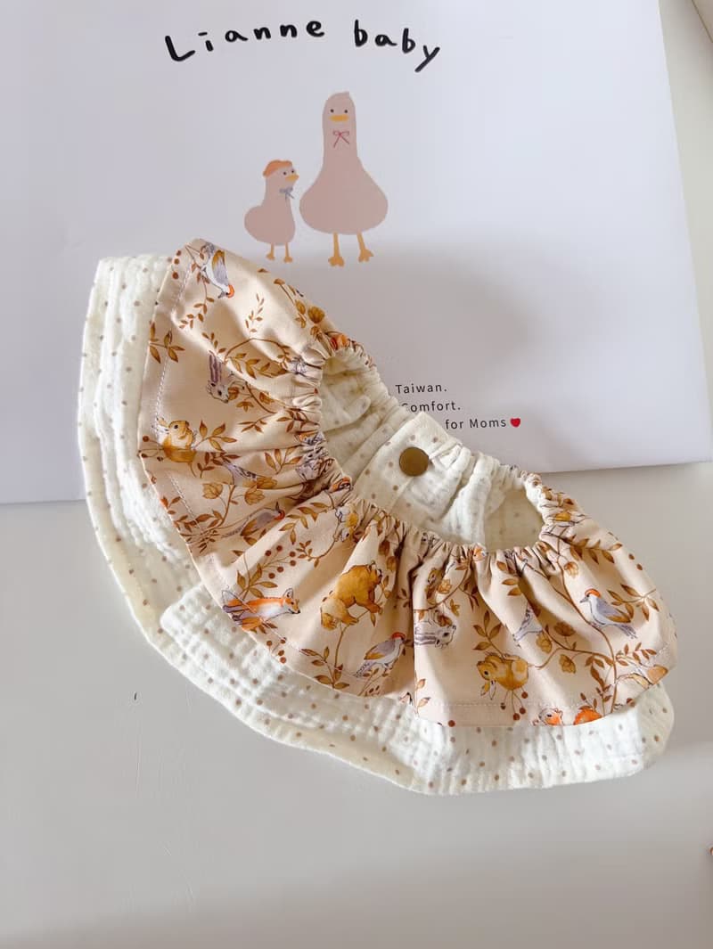 現貨 法國狐狸莊園 彌月禮盒 圍兜 口水巾 髮帶 嬰兒禮物 滿月禮