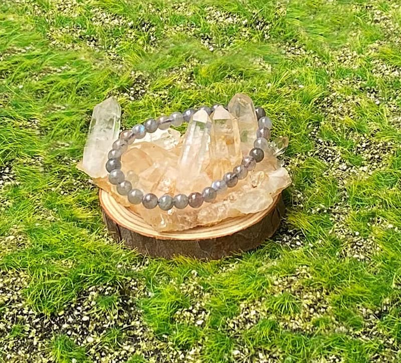 天然原礦能量白水晶簇 療癒 開運 消磁手鍊 快速出貨 入厝禮物