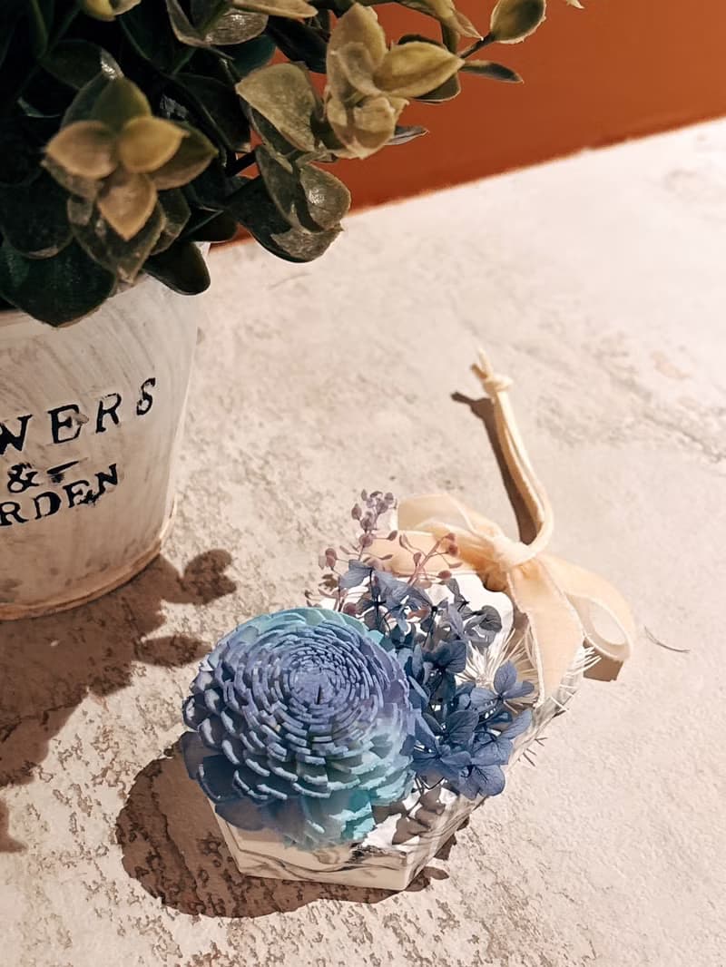 嵐緹花香室 永生擴香花磚/ 閨密禮物/ 生日禮物/ 婚禮小物