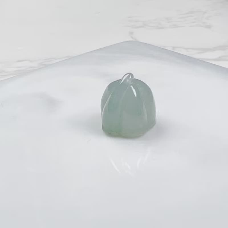 翡翠蓮藕吊墜 | 天然緬甸玉翡翠A貨 | 送禮