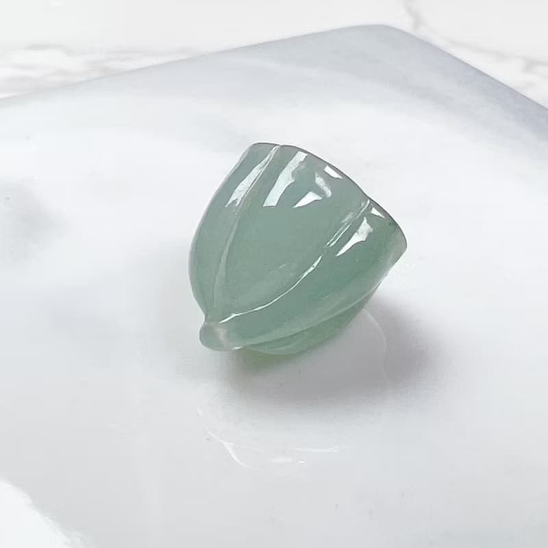 翡翠蓮藕吊墜 | 天然緬甸玉翡翠A貨 | 送禮