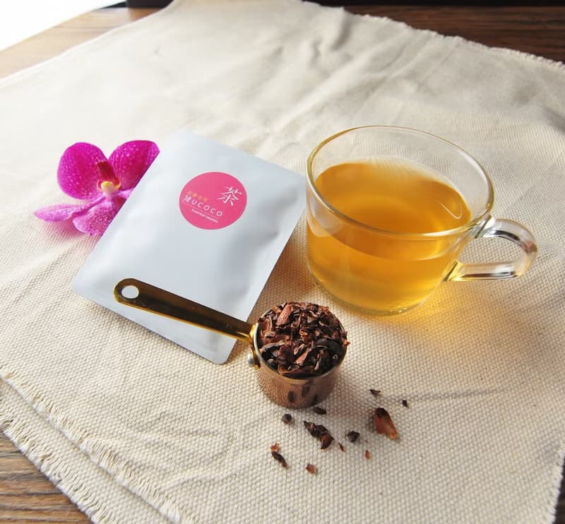 【伴娘禮】莊園可可茶禮盒 X 3盒  5顆米餅 | 100%屏東可可