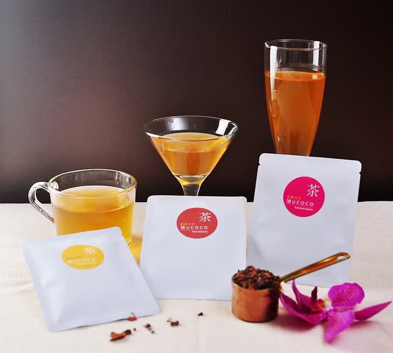 【伴娘禮】莊園可可茶禮盒 X 3盒  5顆米餅 | 100%屏東可可