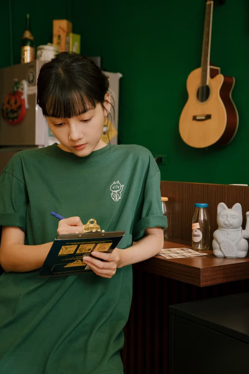 Sale 最後一件 刺繡招財貓 千萬兩貓咪 中性版型