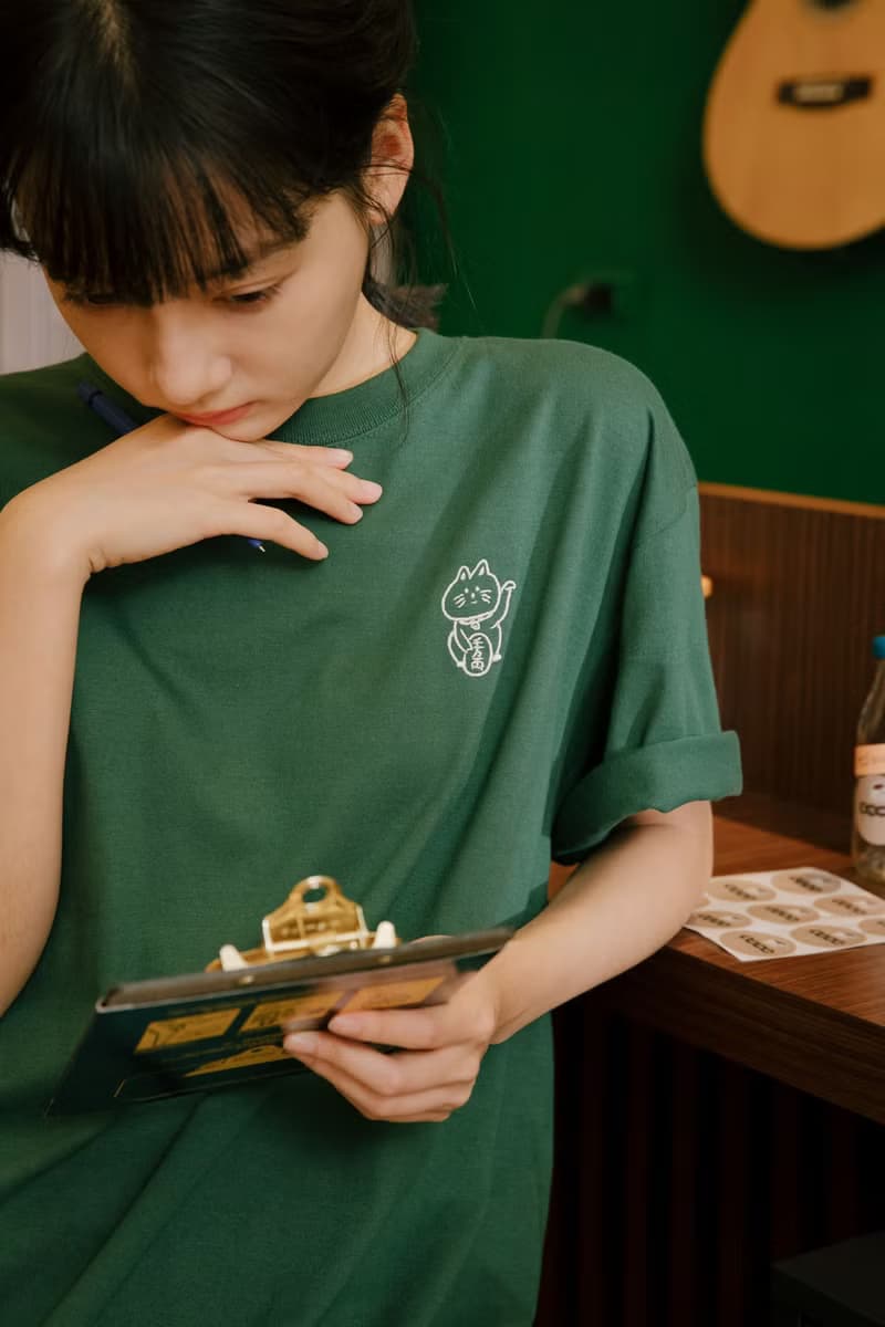 Sale 最後一件 刺繡招財貓 千萬兩貓咪 中性版型