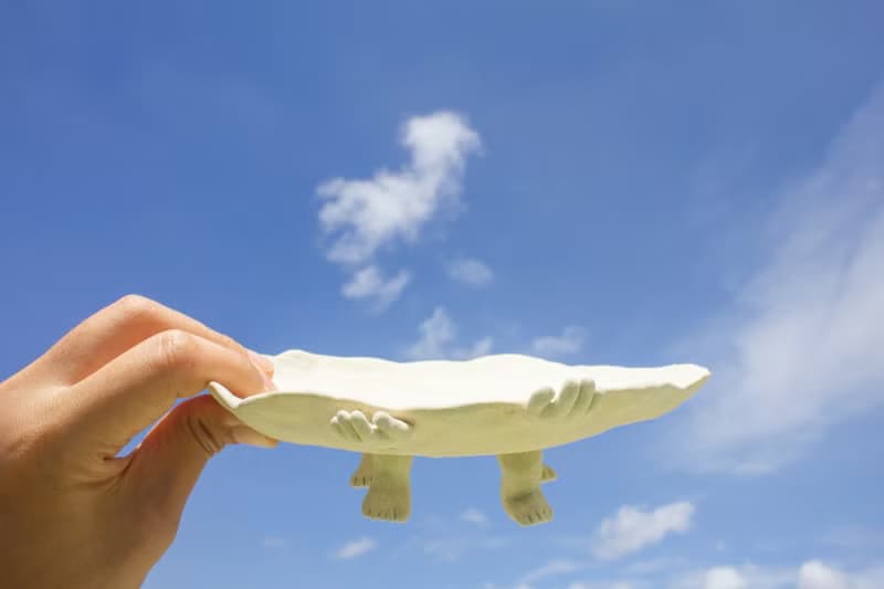 四腳獸陶瓷盤、盆器、果盤、禮物