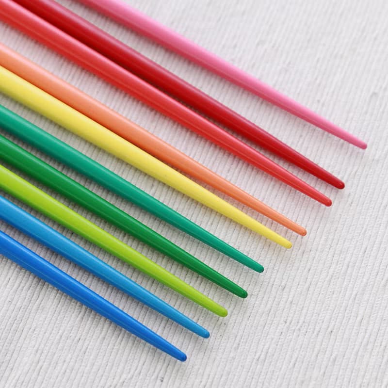 日本製 色鉛筆造型 筷子 18cm S size 餐具 筷子 環保餐具 筷架