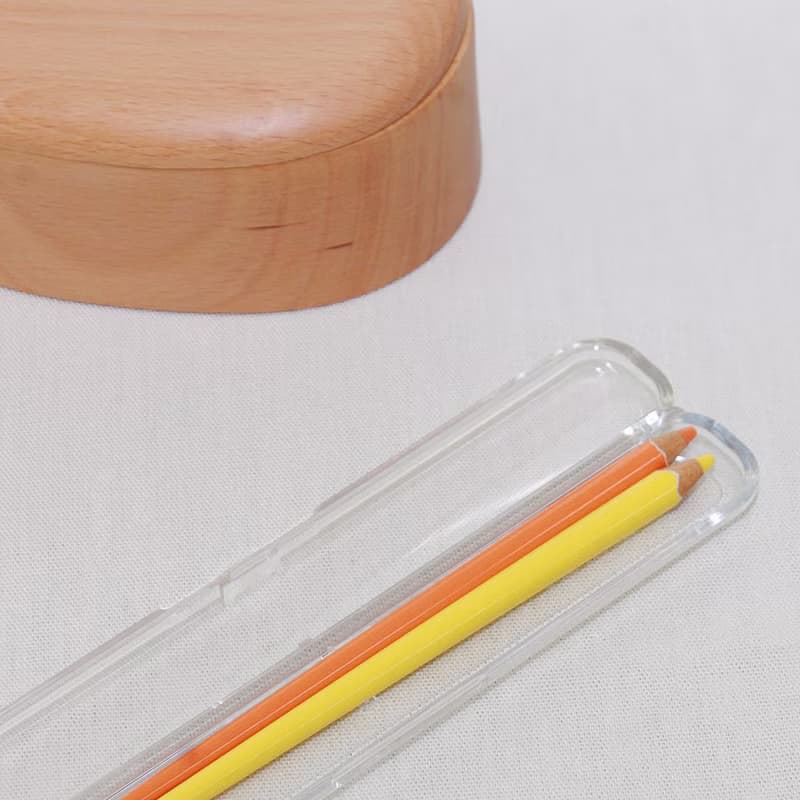 日本製 色鉛筆造型 筷子 18cm S size 餐具 筷子 環保餐具 筷架