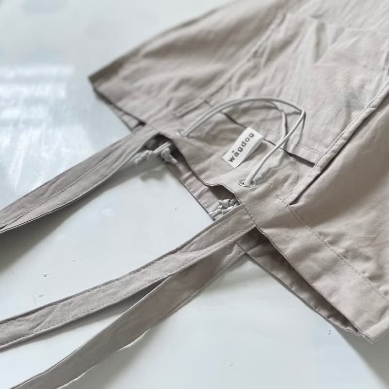 DAILY 2wayトートバッグ / grey beige / cotton